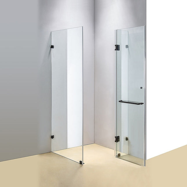 1000 x 800mm Frameless 10mm Glass Shower Screen By Della Francesca