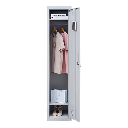 One-Door Office Gym Shed Clothing Locker Cabinet