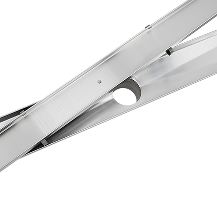 900mm Tile Insert Bathroom Shower Stainless Steel Grate Drain w/Centre outlet Floor Waste