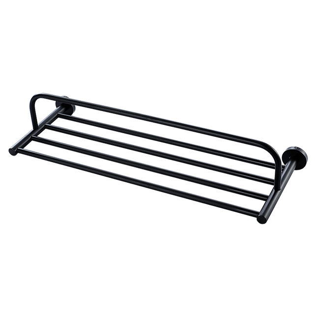 Classic Towel Bar Rail Bathroom Matte Black Finish