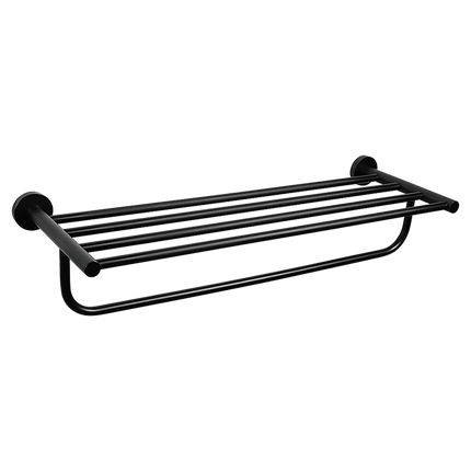 Classic Towel Bar Rail Bathroom Matte Black Finish