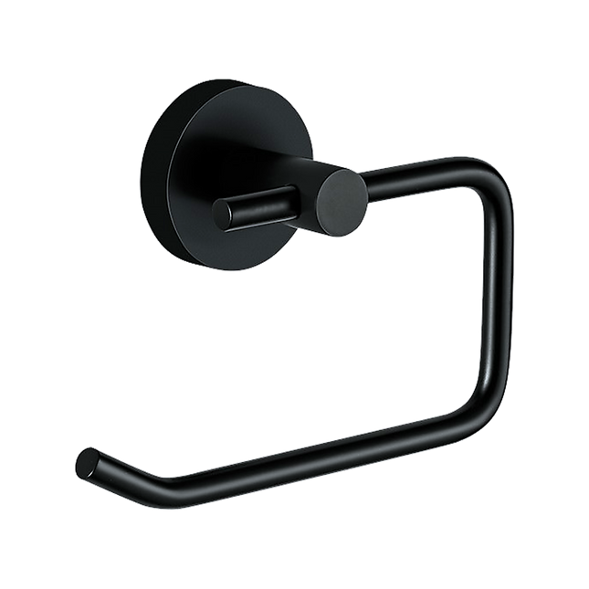 Classic Toilet Paper Holder Matte Black Finish