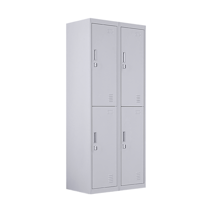 Four-Door Office Gym Shed Storage Locker