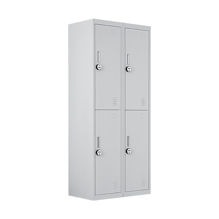 Four-Door Office Gym Shed Storage Locker