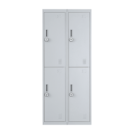 Four-Door Office Gym Shed Storage Locker