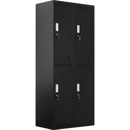 Four-Door Office Gym Shed Storage Locker