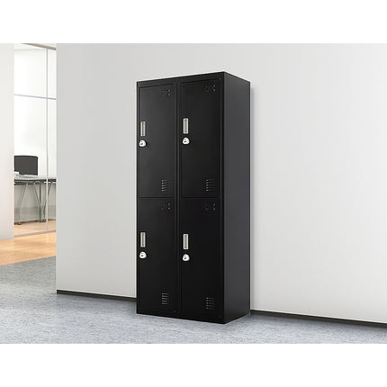 Four-Door Office Gym Shed Storage Locker