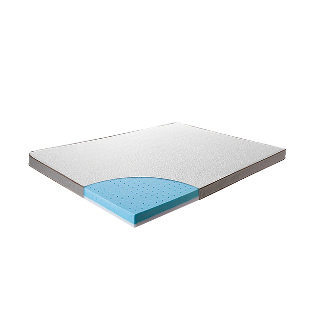 Palermo Queen Memory Foam Mattress Topper Cooling Gel Infused CertiPUR Approved