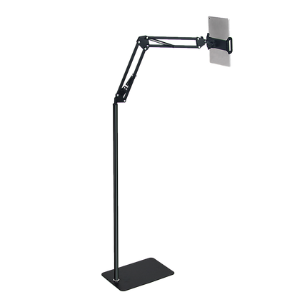 Hands Free Floor Stand Adjustable Bed Clip Holder For Tablet iPad iPhone Switch