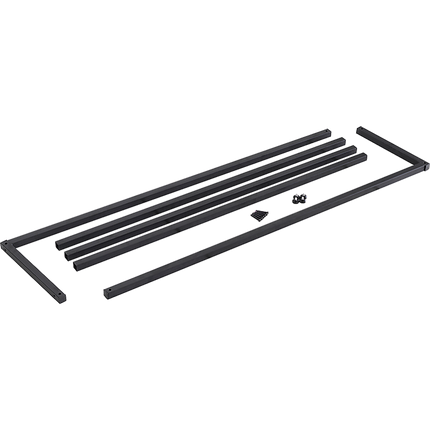 Commercial Clothing Garment Rack Retail Shop Black