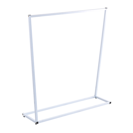 Commercial Clothing Garment Rack Retail Shop White