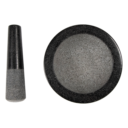 Large Pestle and Mortar Set Durable Granite Stone Spice & Herb Crusher