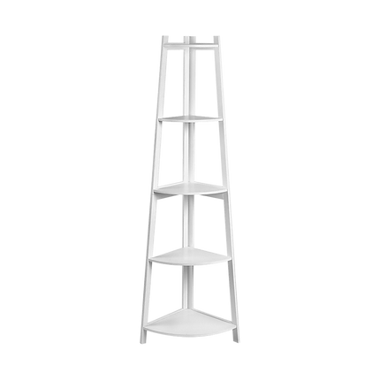 Corner Ladder Shelf Bookcase Display Storage Unit