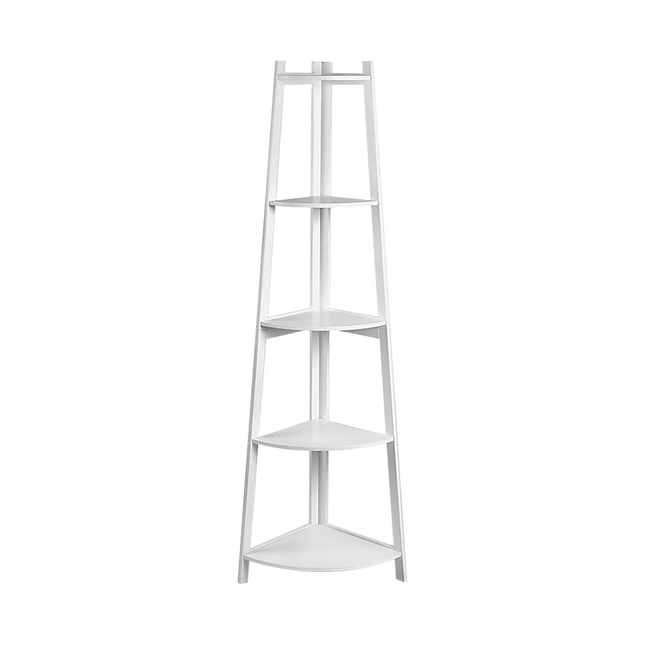 Corner Ladder Shelf Bookcase Display Storage Unit