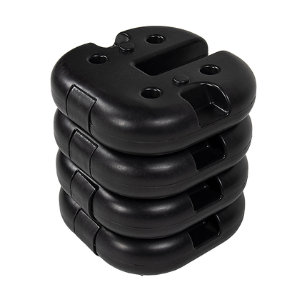 4pcs Outdoor Canopy Tent Leg Weights Anchor Stand Heavy Duty Gazebo Discs Base