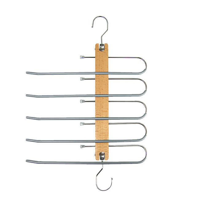 Pants Clothes Coat Hanger Non-slip Magic Space Saver Closet Organizer Rack