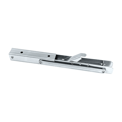2x 10" Stainless Steel Folding Table Bracket Shelf Bench 50kg Load Heavy Duty