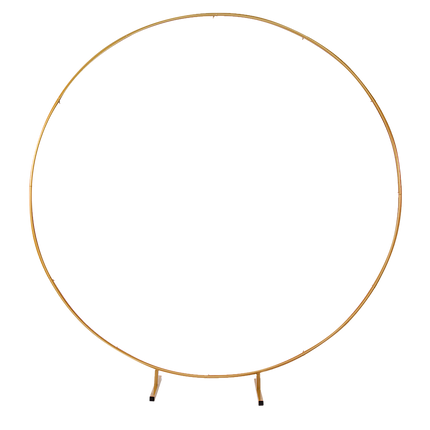 2M Wedding Hoop Round Circle Arch Backdrop Flower Display Stand Frame Background