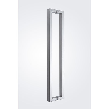 Entrance Door Pull Handle Brushed satin 800mm