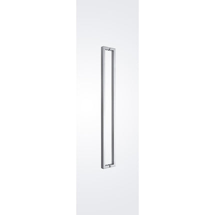 Entrance Door Pull Handle Brushed satin 1200mm
