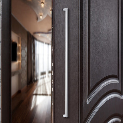 Entrance Door Pull Handle Brushed satin 1500mm