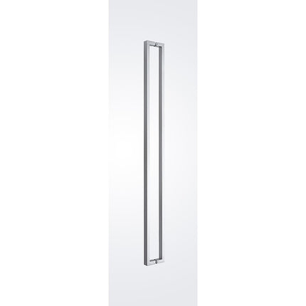 Entrance Door Pull Handle Brushed satin 1500mm