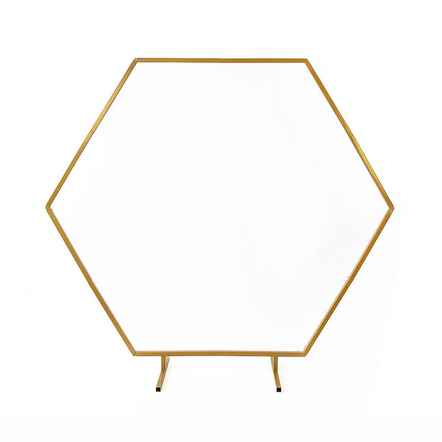 2M Wedding Hex Arch Backdrop Flower Display Stand Frame Background
