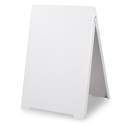 Double Side Sidewalk A-frame Sign Sandwich Board holds Graphic Plastic Panels