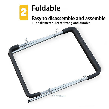 2x Fender Work Bench Panel Stand Curved Legs Panel Repair Beating Spray Painting