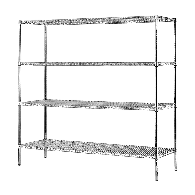 Modular Wire Storage Shelf 1500 x 600 x 1800mm Steel Shelving