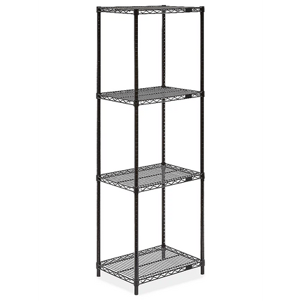 Modular Wire Storage Shelf 600 x 600 x 1800mm Steel Shelving