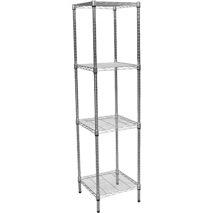 Modular Wire Storage Shelf 450 x 450 x 1800mm Steel Shelving