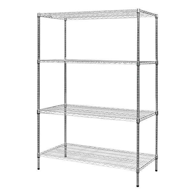 Modular Wire Storage Shelf 1200 x 600 x 1800mm Steel Shelving