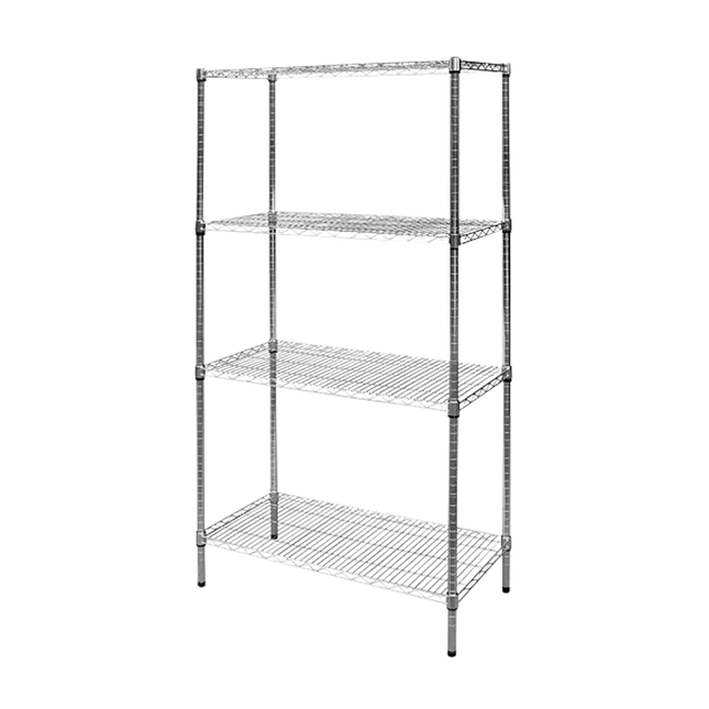 Modular Wire Storage Shelf 900 x 450 x 1800mm Steel Shelving