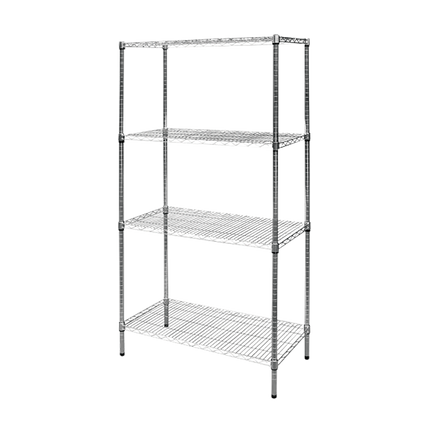 Modular Wire Storage Shelf 900 x 450 x 1800mm Steel Shelving