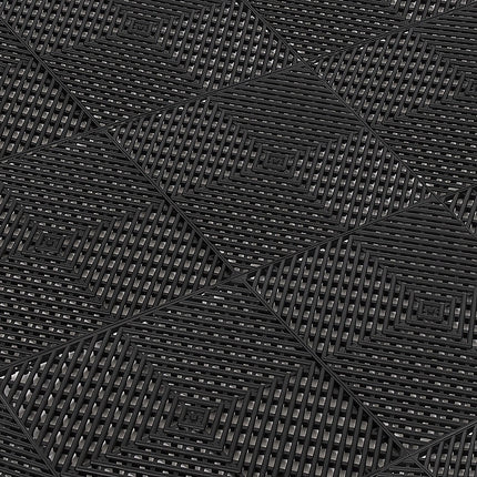 Vented Garage Floor Tiles | Snow Water Drainage | 30x30cm