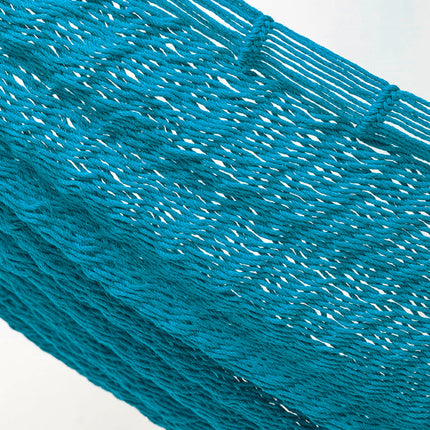 Mayan Legacy King Size Outdoor Cotton Mexican Hammock in Bondi  Colour