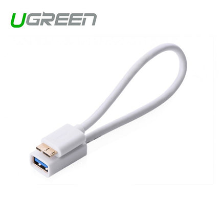 UGREEN Micro USB 3.0 OTG Cable For Samsung Note 3/S4/S5 - White (10817)