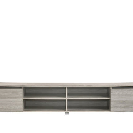 TV Stand Entertainment Unit 180cm In White Oak