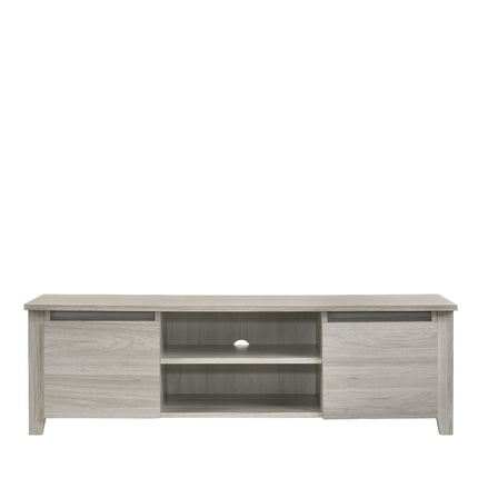 TV Stand Entertainment Unit 120cm In White Oak