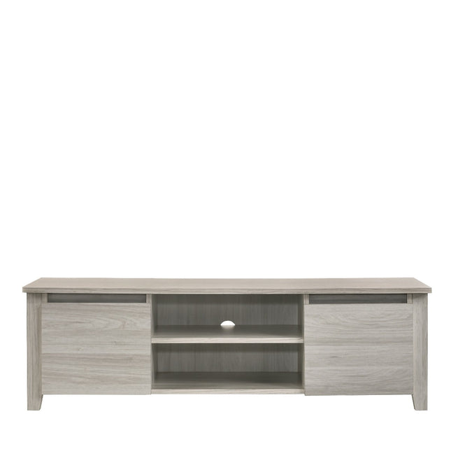TV Stand Entertainment Unit 120cm In White Oak