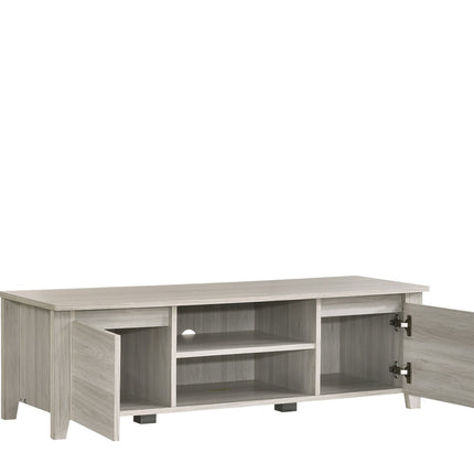 TV Stand Entertainment Unit 120cm In White Oak