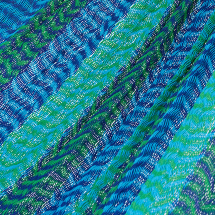 Mayan Legacy Single Size Cotton Mexican Hammock in Caribe Colour