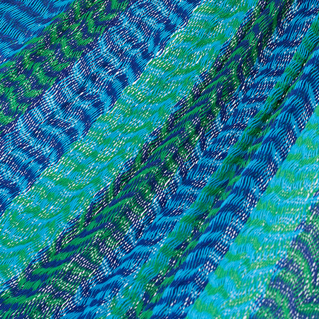 Mayan Legacy King Size Cotton Mexican Hammock in Caribe Colour