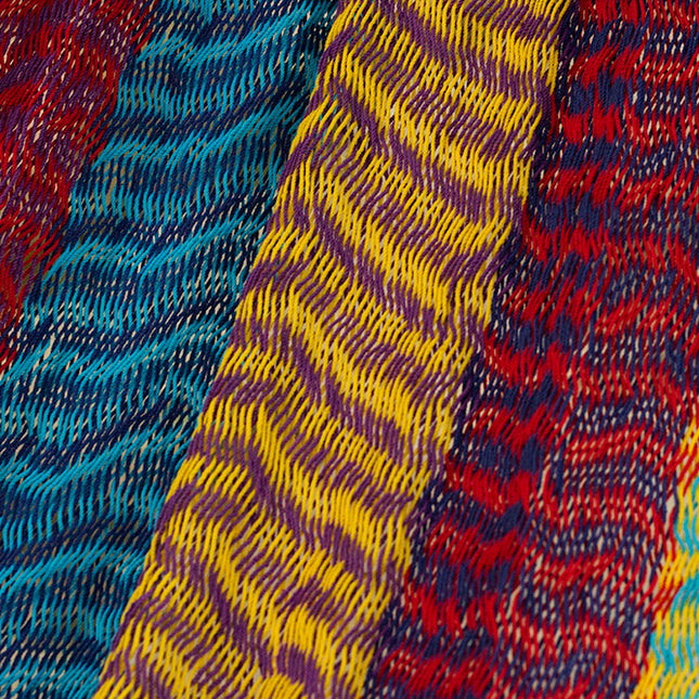 Mayan Legacy Jumbo Size Cotton Mexican Hammock in Confeti Colour
