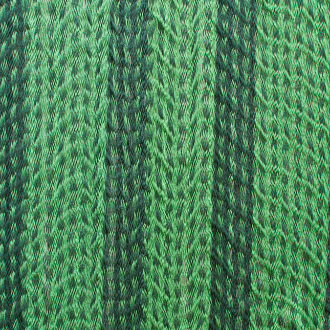 Mayan Legacy Queen Size Cotton Mexican Hammock in Jardin Colour