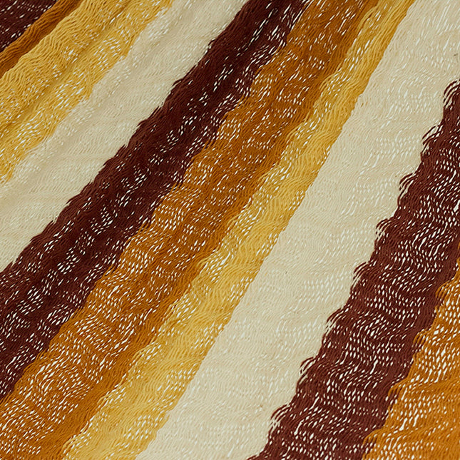 King Size Mayan Legacy Cotton Mexican Hammock in Jupiter Colour