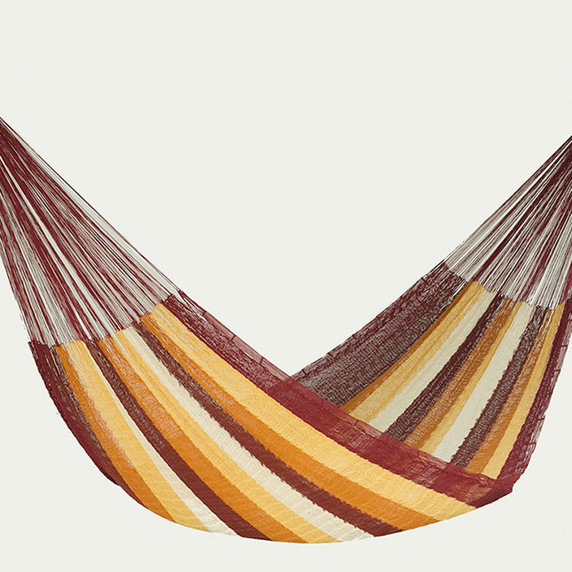 King Size Mayan Legacy Cotton Mexican Hammock in Jupiter Colour