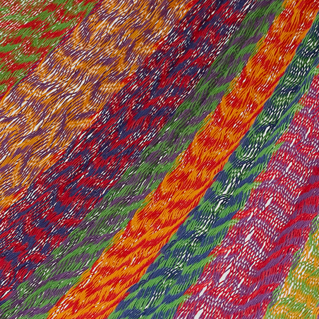 Mayan Legacy King Size Cotton Mexican Hammock in Mexicana Colour