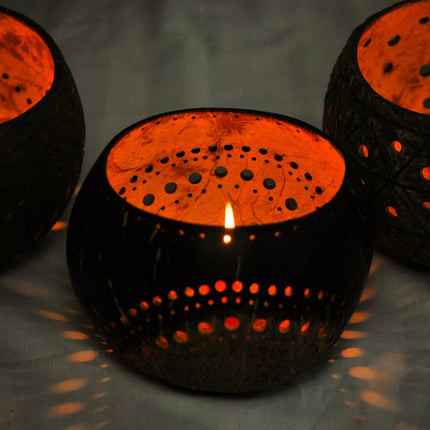Coco Candle holder- The Moon light